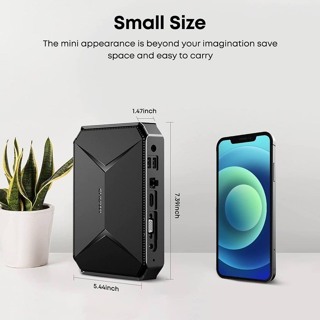 Chuwi HeroBox Mini PC / Intel Celeron J4125 / 8GB RAM / 256GB SSD